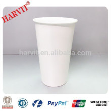 High Quality White Stoneware Double Wall Travel Mug